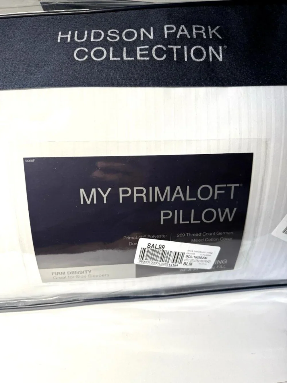 My Primaloft Asthma & Allergy Friendly Down Alternative Firm Pillow - King Size